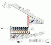 ★手数料０円★加古川市野口町水足　月極駐車場（LP）